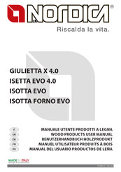 La Nordica ISOTTA EVO Manual Del Usuario