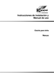 Koppe Nexus Instrucciones De Instalación Y Manual De Uso