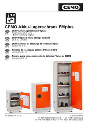 CEMO FMplus US Manual Del Usuario