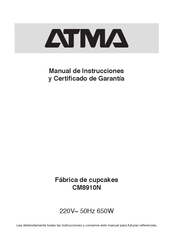 ATMA CM8910N Manual De Instrucciones