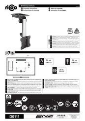 ricoo D0111 Instrucciones De Montaje