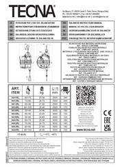 TECNA 9414RL Manual De Uso