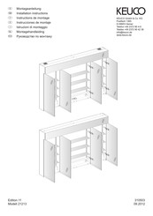 KEUCO Edition 11 21213 Instrucciones De Montaje