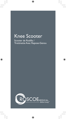 Roscoe Medical Knee Scooter Instrucciones De Funcionamiento