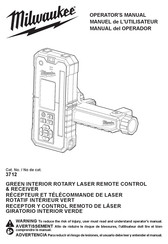 Milwaukee 3712 Manual Del Operador