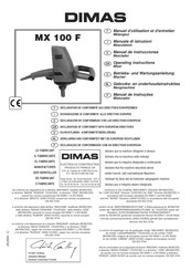 Dimas MX 100 F Manual De Instrucciones