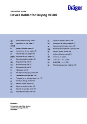 Dräger Oxylog VE300 Instrucciones De Uso