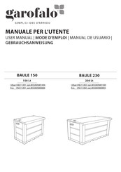 garofalo BAULE 150 Urban Manual De Usuario