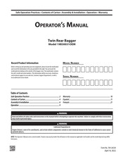 Cub Cadet 19B30031OEM Manual Del Operador