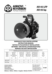 Annovi Reverberi AR 45 LFP Manual De Uso E Instalación