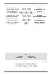 Lotus CF2-58GE Guia Para La Intalación E Instrucciones De Uso