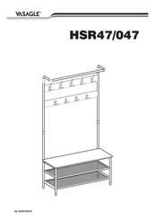 Songmics Vasagle HSR47/047 Instrucciones De Montaje