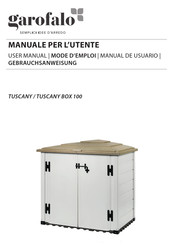 garofalo TUSCANY BOX 100 Manual De Usuario