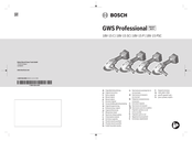 Bosch GWS Professional 18V-15 PSC Manual Original