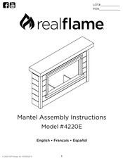 RealFlame 4220E Instrucciones De Montaje