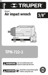 Truper TPN-722-2 Manual