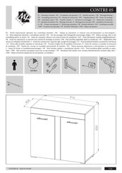 ML MEBLE CONTRE 05 Instrucción De Montaje