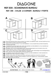 Gautier Diagone E05-006 Instrucciones De Montaje