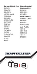 Thrustmaster T818 Manual Del Usuario