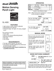 Heath Zenith SL-4305 Manual De Instrucciones