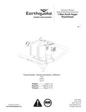 EarthQuake Powerhead E43CE Manual Del Operador