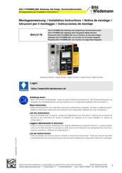 Bihl+Wiedemann BWU3176 Instrucciones De Montaje