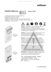 Wöhner EQUES 185Power Manual Del Usuario