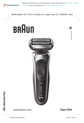 Braun Wet&Dry 70-S4200cs Manual Del Usuario