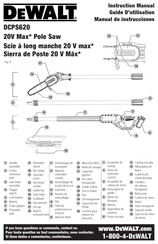 DeWalt DCPS620 Manual De Instrucciones