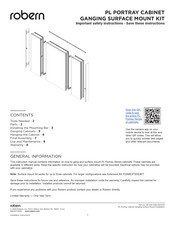 Robern P2SM-GKIT Serie Instrucciones De Instalación