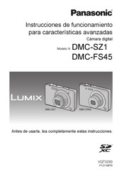 Panasonic Lumix DMC-FS45 Instrucciones De Funcionamiento