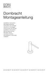 Dornbracht 82 434 809-FF Instrucciones De Montaje