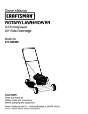 Craftsman 917.386082 Manual De Instrucciones