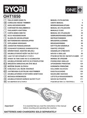 Ryobi OHT1850 Manual De Utilización