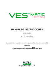 Diesse Ves Matic Easy Manual De Instrucciones