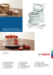 Bosch MFQ35 Serie Instrucciones De Uso