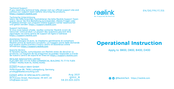 Reolink B800 Instrucciones De Operación