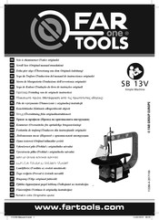 Far Tools SB 13V Traduccion Del Manual De Instrucciones Originale