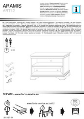 Forte ARAMIS ART12 Instrucciones De Montaje