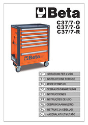 Beta C37/7-O Instrucciones