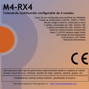 TelecomProjects M4-RX4 Manual De Usuario