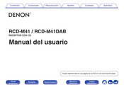 Denon RCD-M41 Manual Del Usuario
