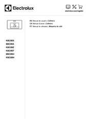 Electrolux KBC85Z Manual De Usuario