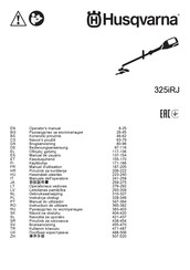 Husqvarna 325iRJ Manual De Usuario