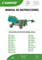 SaMASZ KDC 301 W Manual De Instrucciones