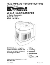 Kenmore 758.154120 Manual Del Usuario