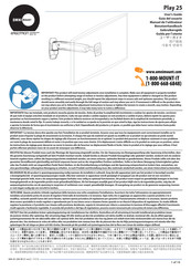 Ergotron Omnimount Play 25 Guia Del Usuario