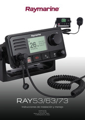 Raymarine RAY53 Instrucciones De Instalación Y Manejo