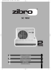 Zibro SC 1832 Instrucciones De Uso