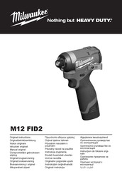 AEG M12 FID2 Manual Original